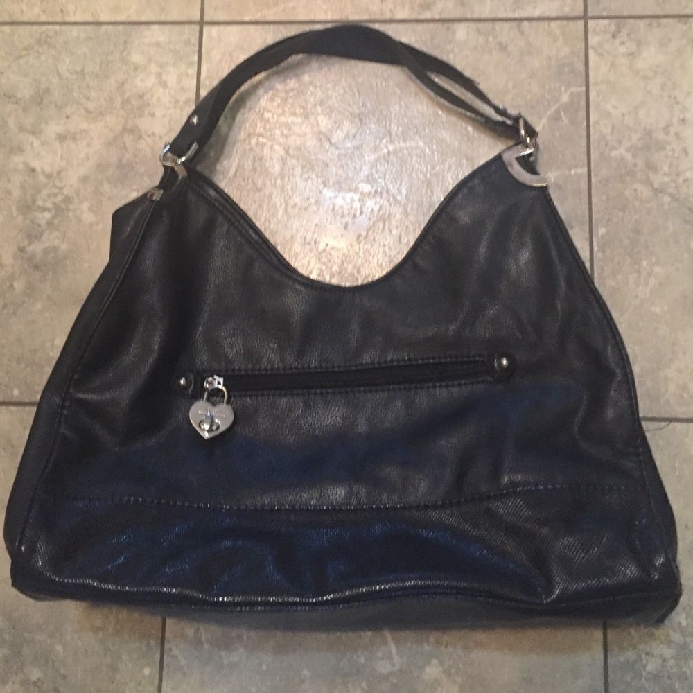 Black LuLu Guinness purse
